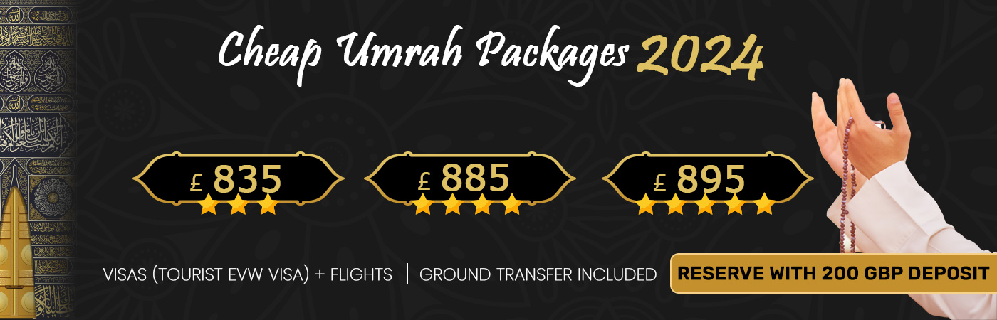 Cheap umrah packages 2024